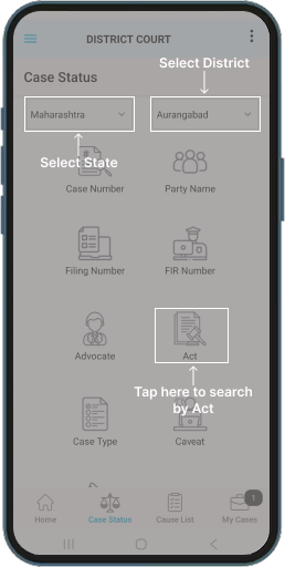 search by Act