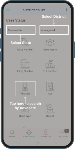 search by Advocate