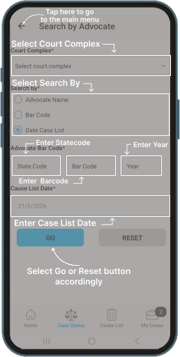 search by Advocate
